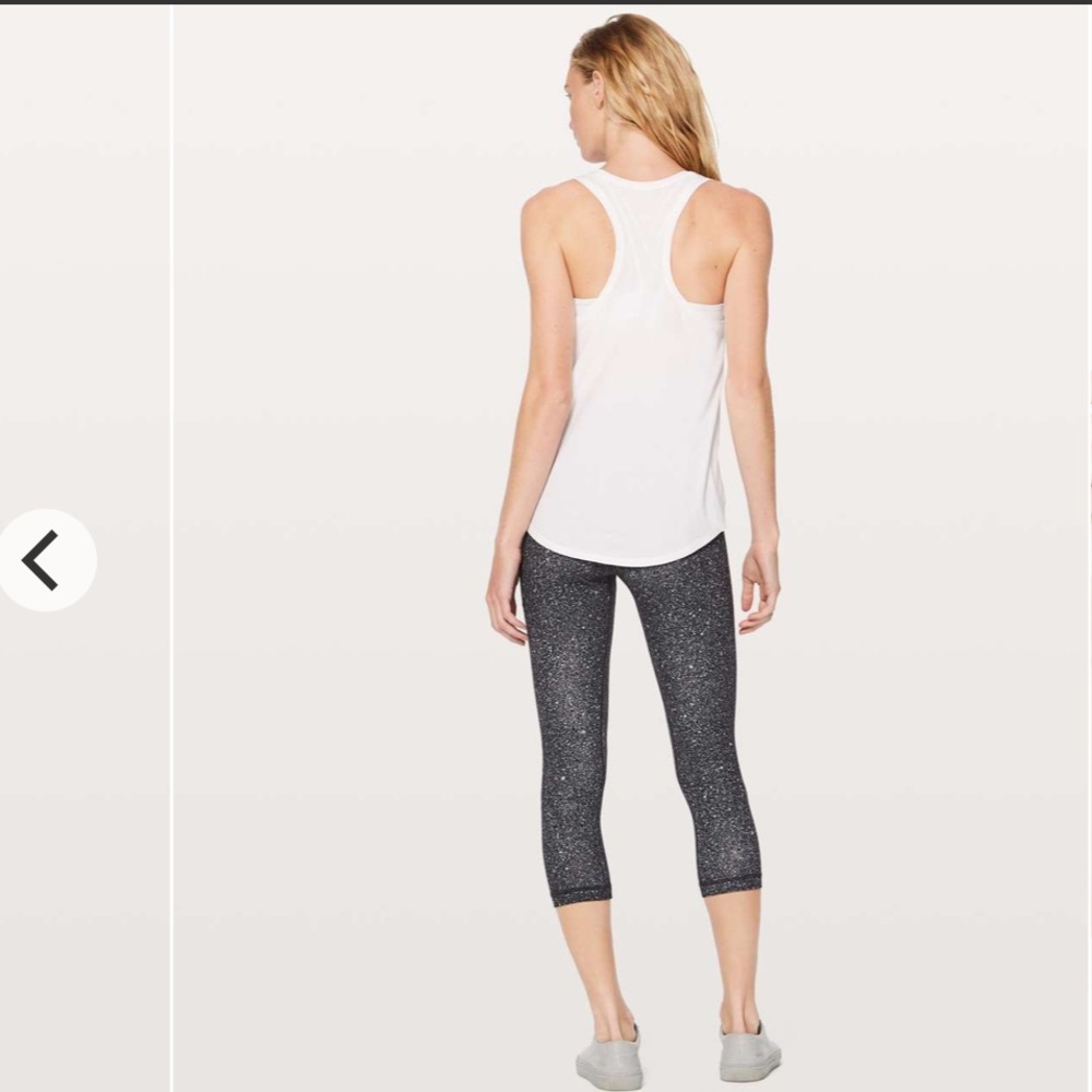 Lululemon- Sz L (CHK MEASUREMENTS)- White- Love Tank Racerback. - Picture 3 of 10
